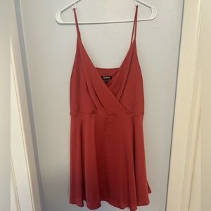 Express, Coral Minidress, Size: Large
